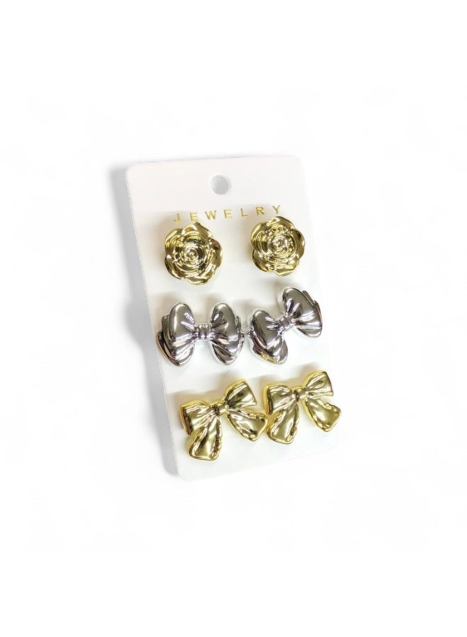 Variety Earrings Set with Different Designs, Elegant and Trendy Styles for Daily Wear and Special Occasions - Image 1